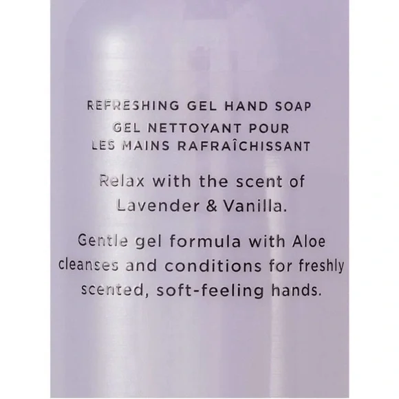 Lavender & Vanilla Relaxing Hand Soap with Aloe Victoria's Secret - Picture 2 of 3